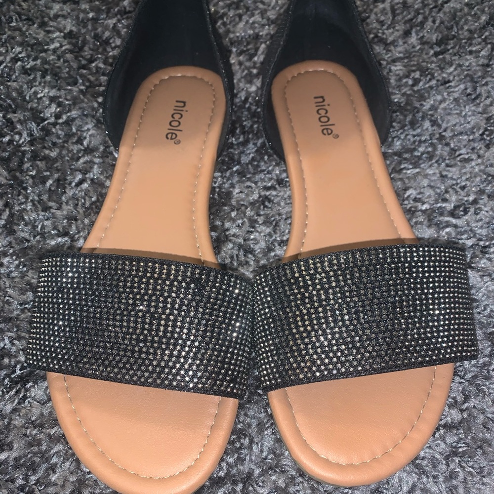 Nicole rhinestone sandals